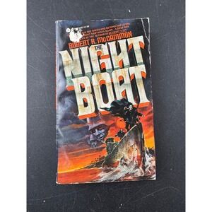 The Night Boat Robert R McCammon 1980 Paperback Avon Horror Thriller